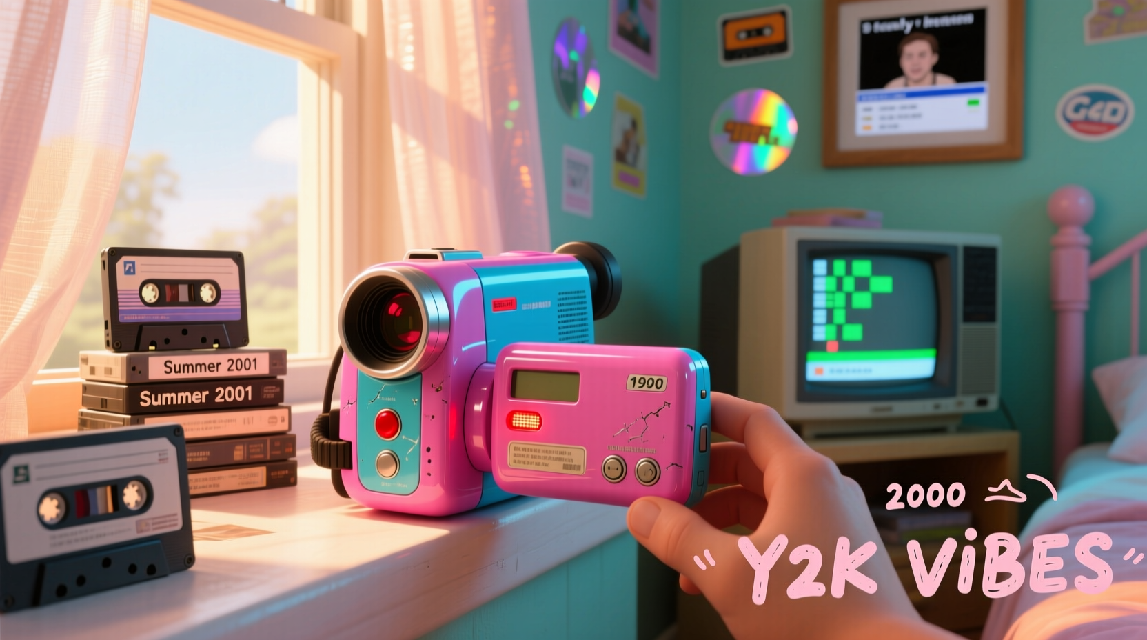 why are vintage camcorders trending again exploring the y2k aesthetic appeal