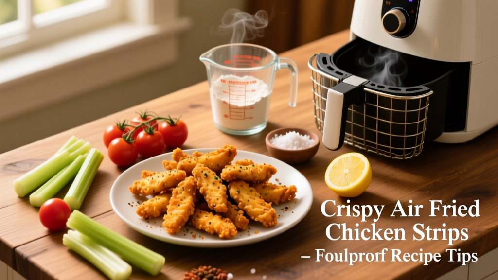Crispy Air Fried Chicken Strips: Foolproof Recipe & Tips