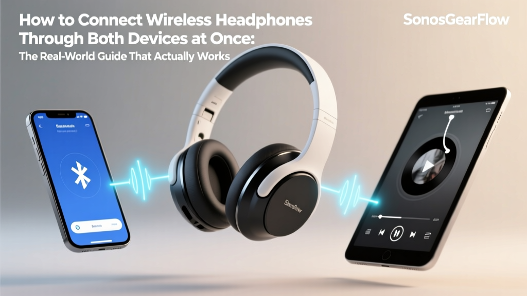 Wireless Headphones Dual Device Connection Guide