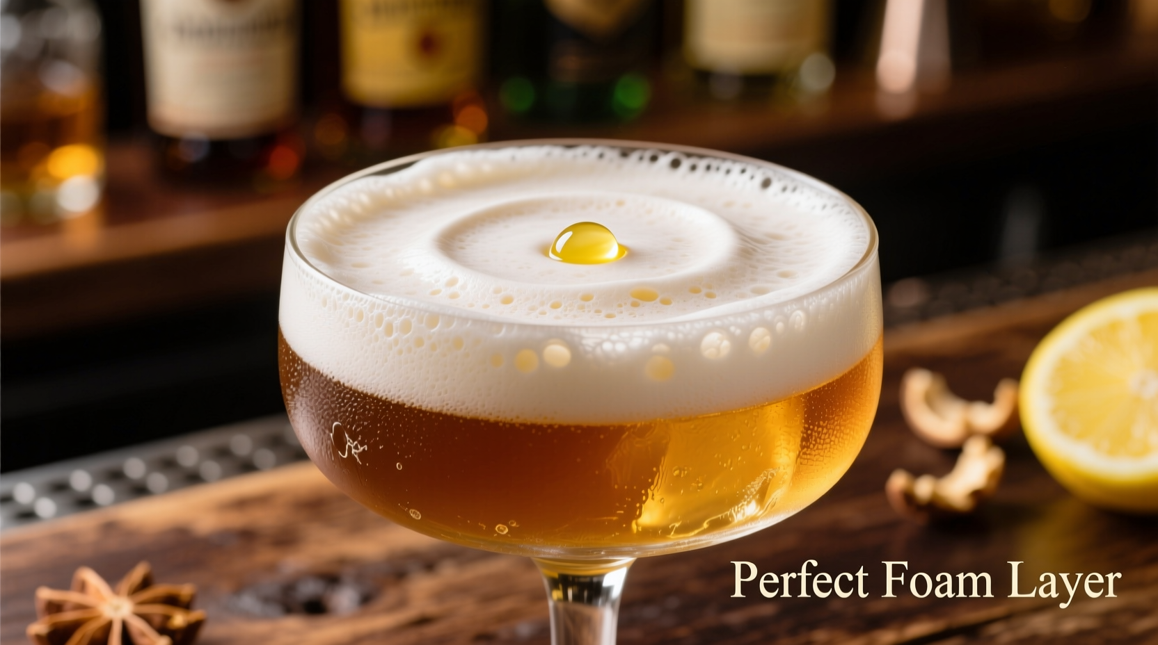 How To Make A Perfect Foam Layer In A Whiskey Sour