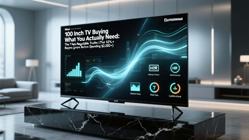 100 Inch TV Buying What You Actually Need: The 7 Non-Negotiable Truths (That 92% of Buyers Ignore Before Spending $3,500+)