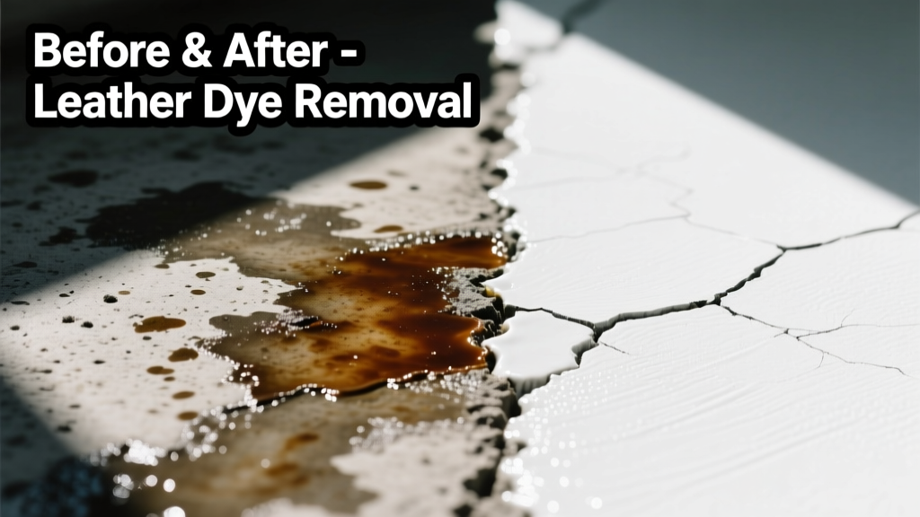 How to Remove Leather Dye from Concrete Surfaces