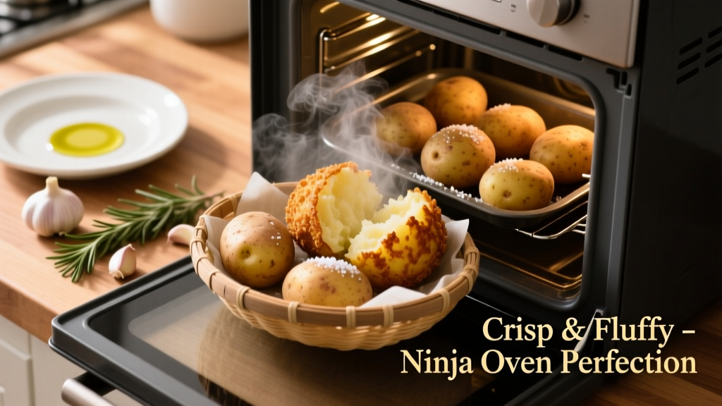 How to Bake Potatoes in a Ninja Oven (Crisp & Fluffy!)