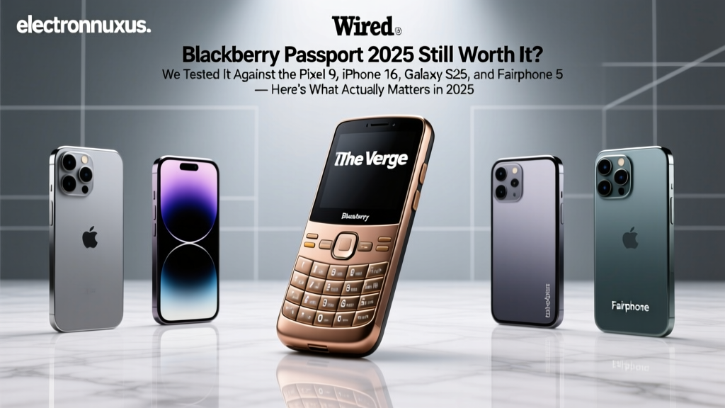 Blackberry Passport 2025 Still Worth It? We Tested It Against the Pixel 9, iPhone 16, Galaxy S25, and Fairphone 5 — Here’s What Actually Matters in 2025