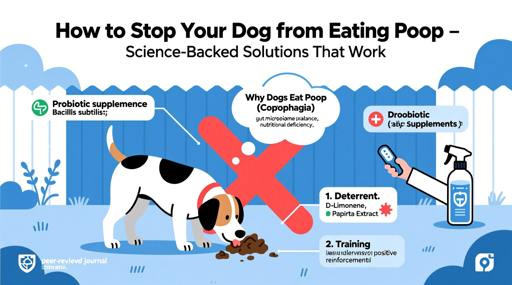 how to stop your dog from eating poop science backed deterrents that work