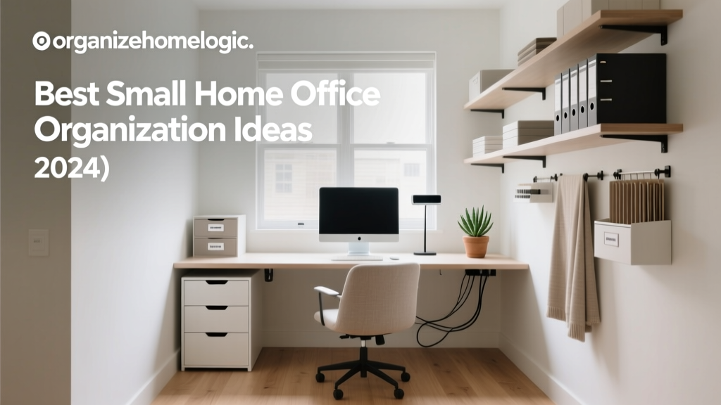 Best Small Home Office Organization Ideas (2024)