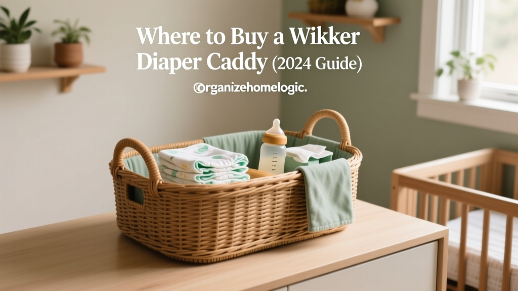 Where to Buy a Wicker Diaper Caddy (2024 Guide)