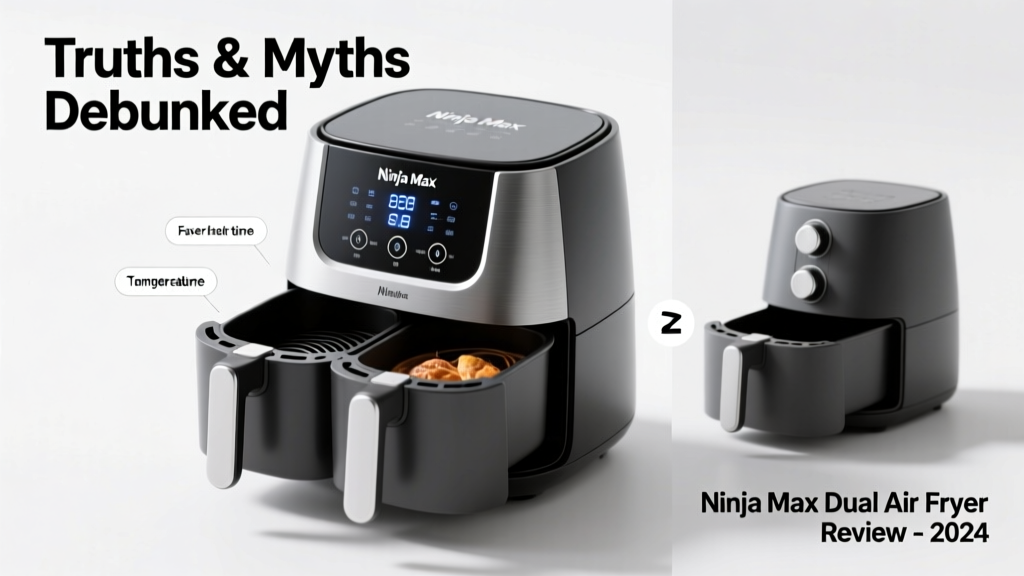 Ninja Max Dual Air Fryer Features: Truths & Myths