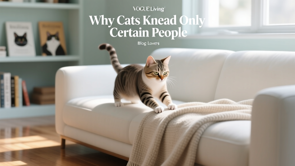 Why Cats Knead Only Certain People