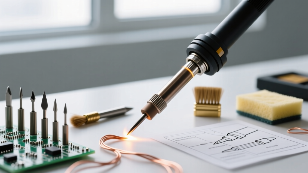 Troubleshooting a Soldering Iron with Tips: Maintenance Guide