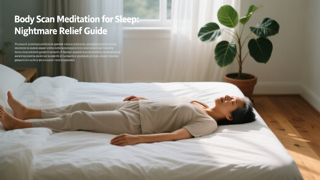 Body Scan Meditation for Sleep: Nightmare Relief Guide