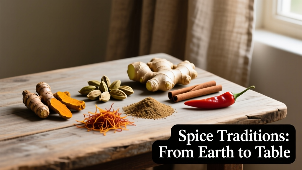 Global Spice Traditions: Market to Home