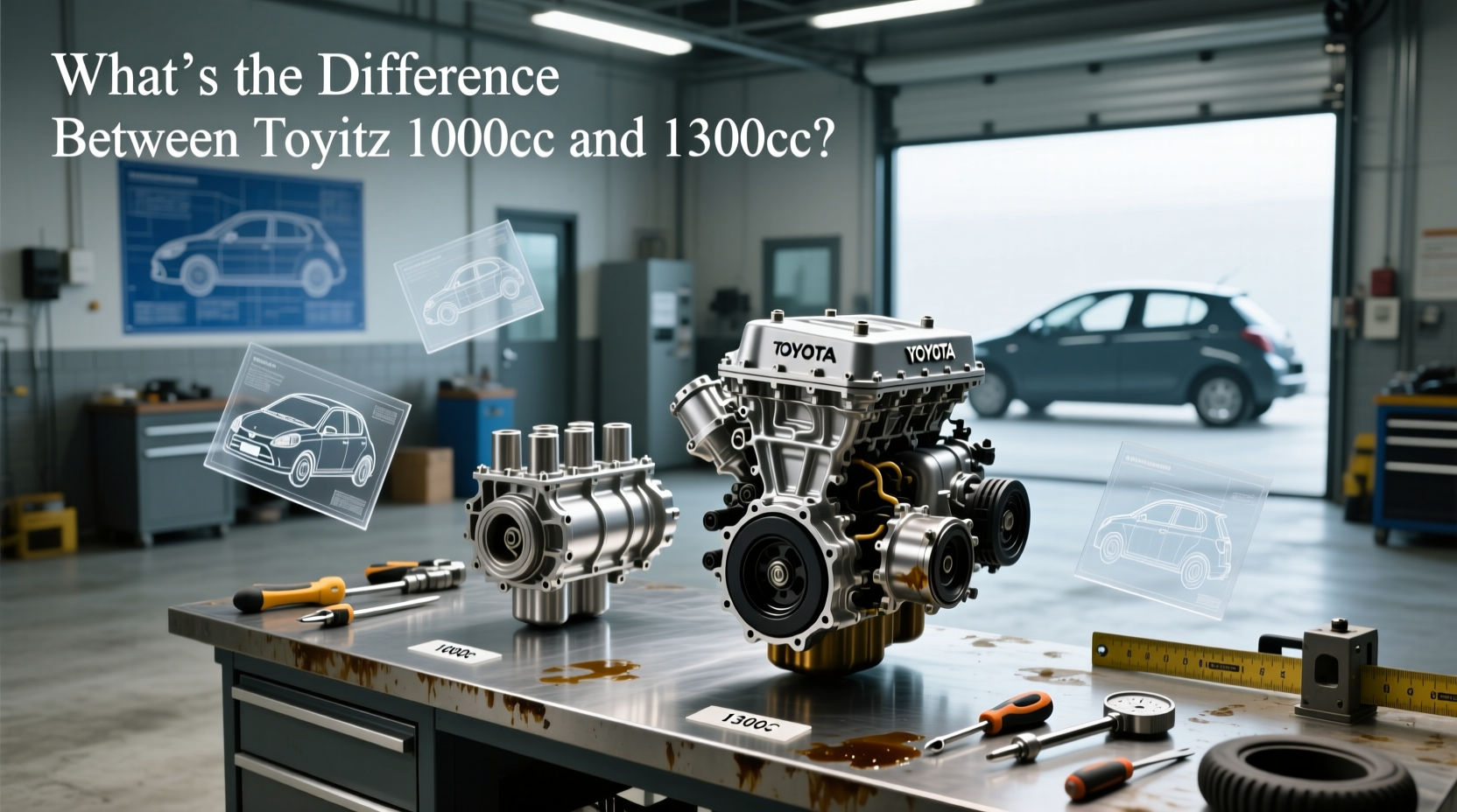 1000cc vs 1300cc toyota vitz engine guide