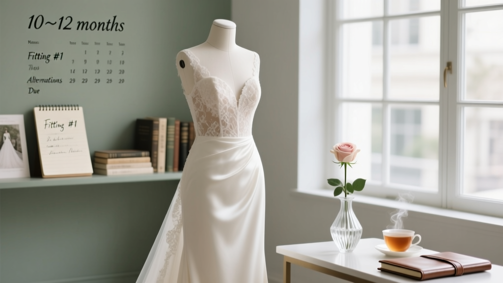 Wedding Dress Timeline: 10–12 Months (2026)