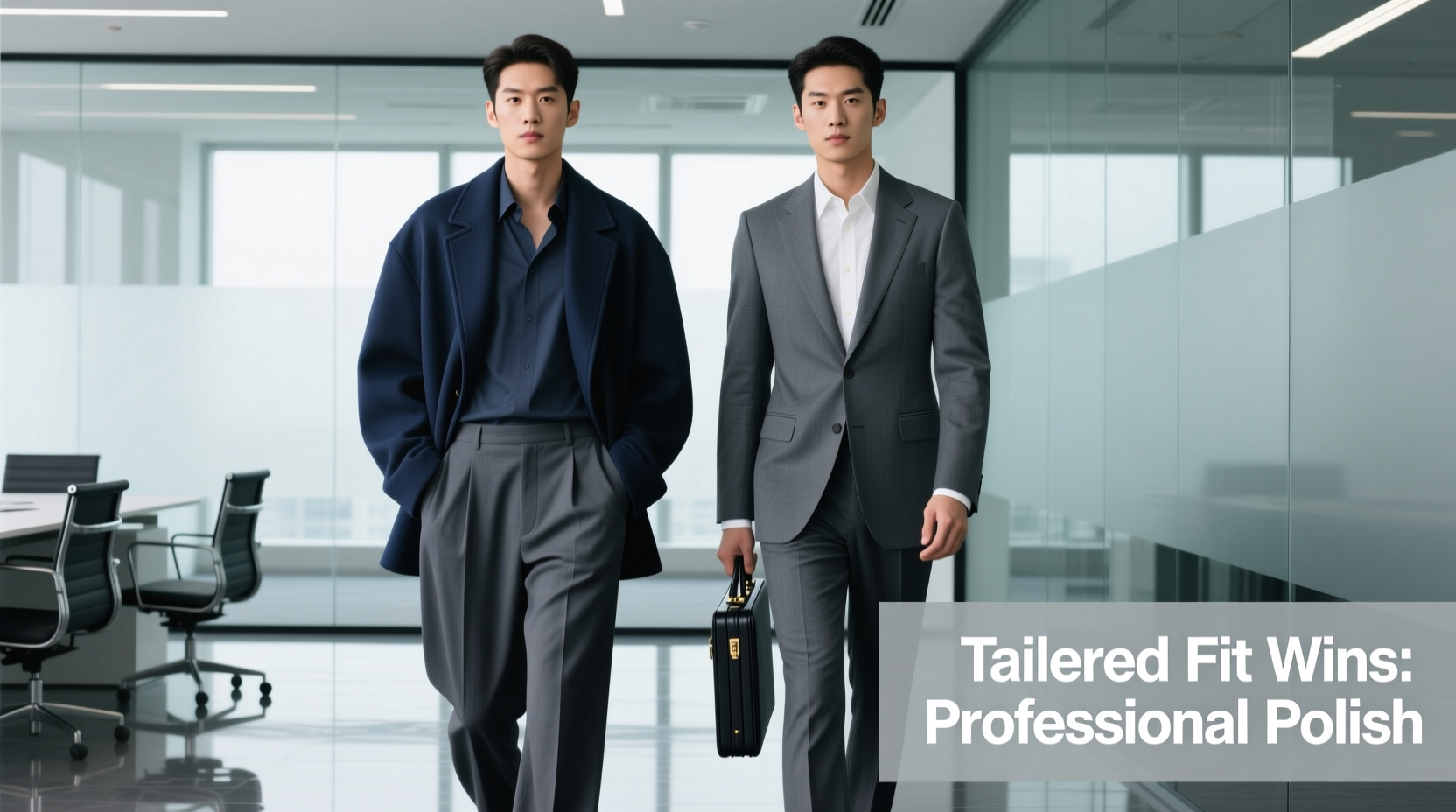 oversized blazers vs tailored fits which looks more polished for job interviews