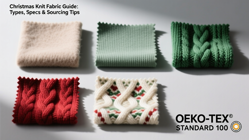 Christmas Knit Fabric Guide: Types, Specs & Sourcing Tips