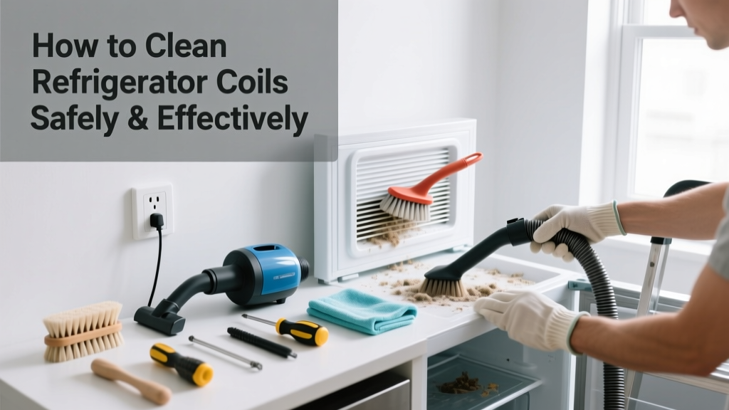 How to Clean Refrigerator Coils Safely and Effectively