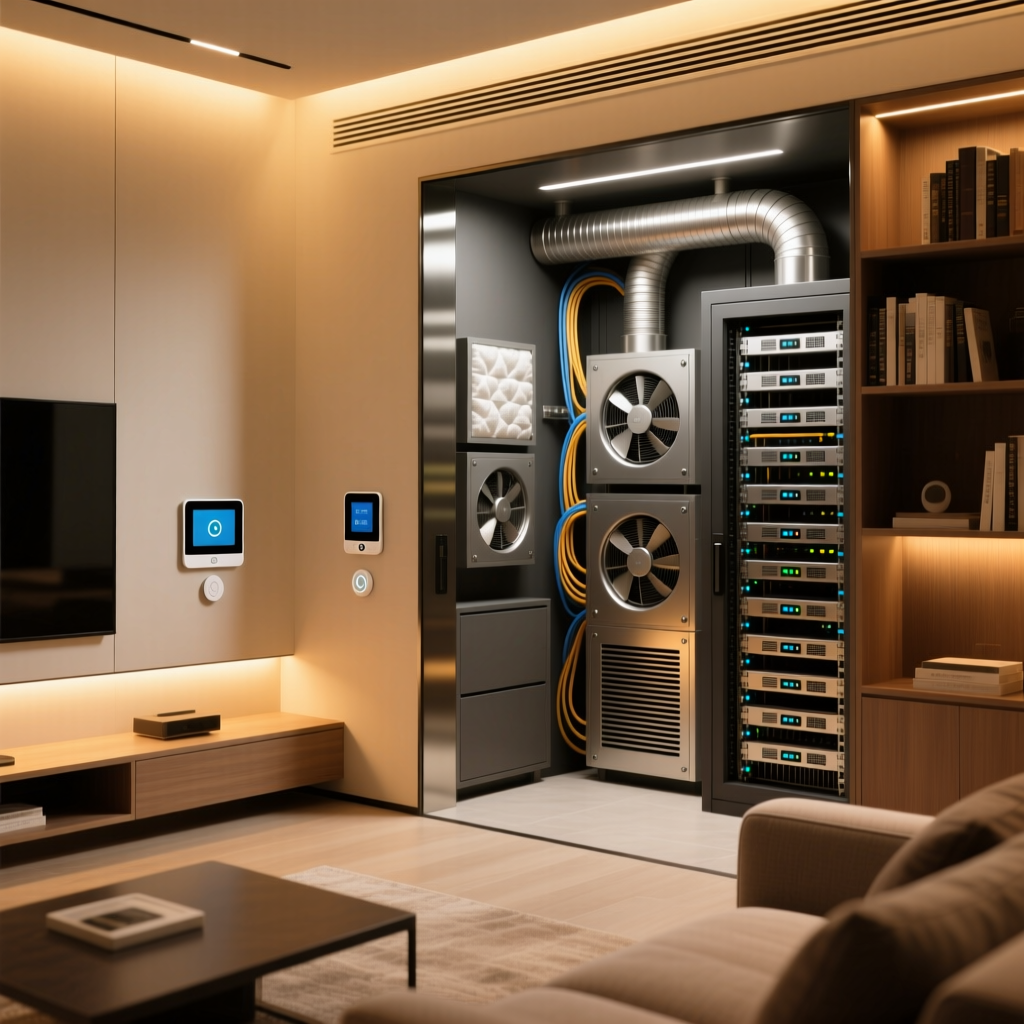 The Ultimate Guide to Smart Home Server Room &amp; Network Closet Cooling