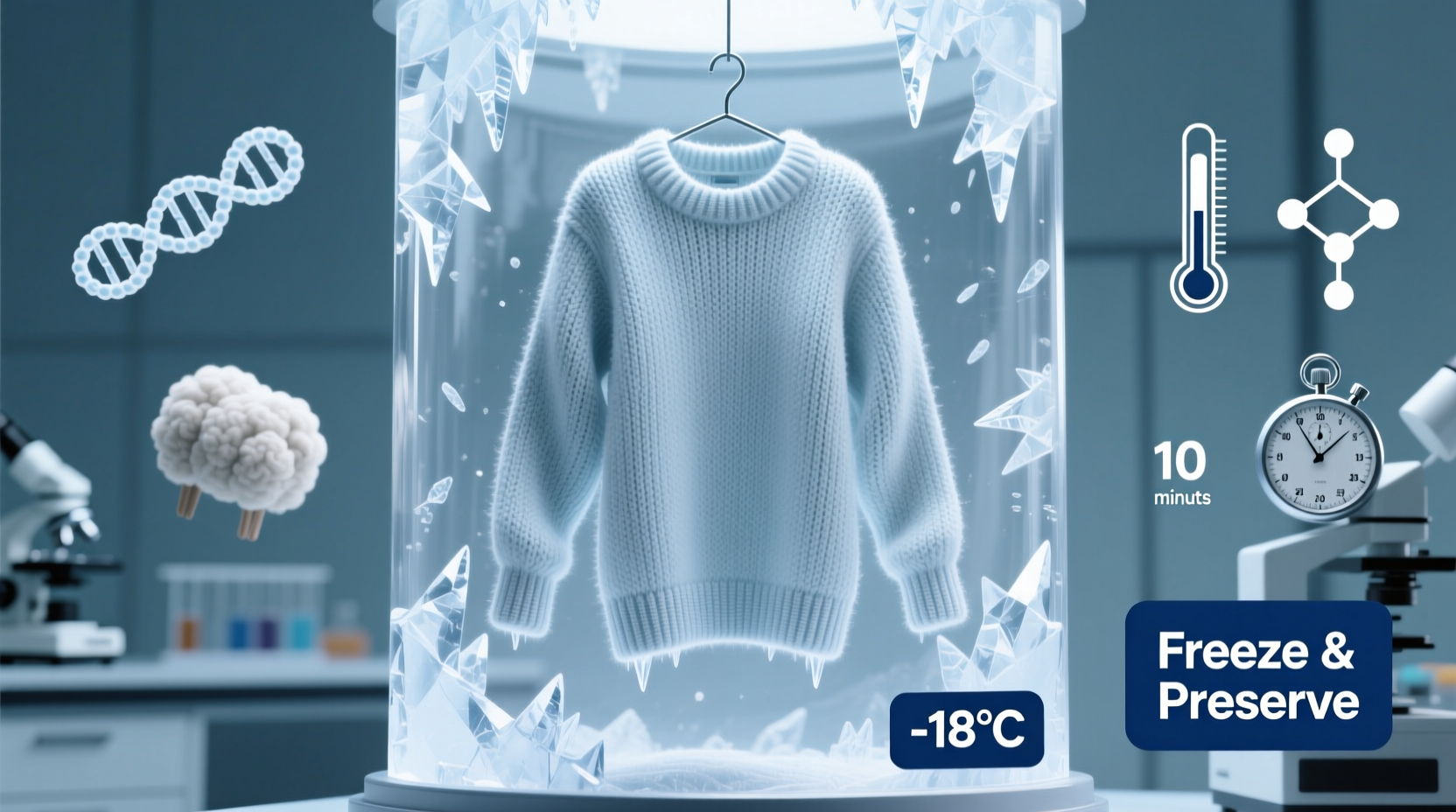 freezing clothes for delicate knits truth technique