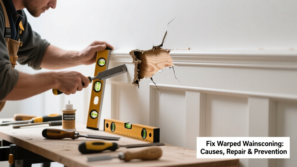Fix Warped Wainscoting: Causes, Repair & Prevention
