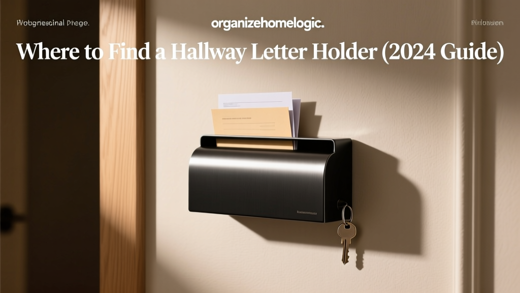 Where to Find a Hallway Letter Holder (2024 Guide)