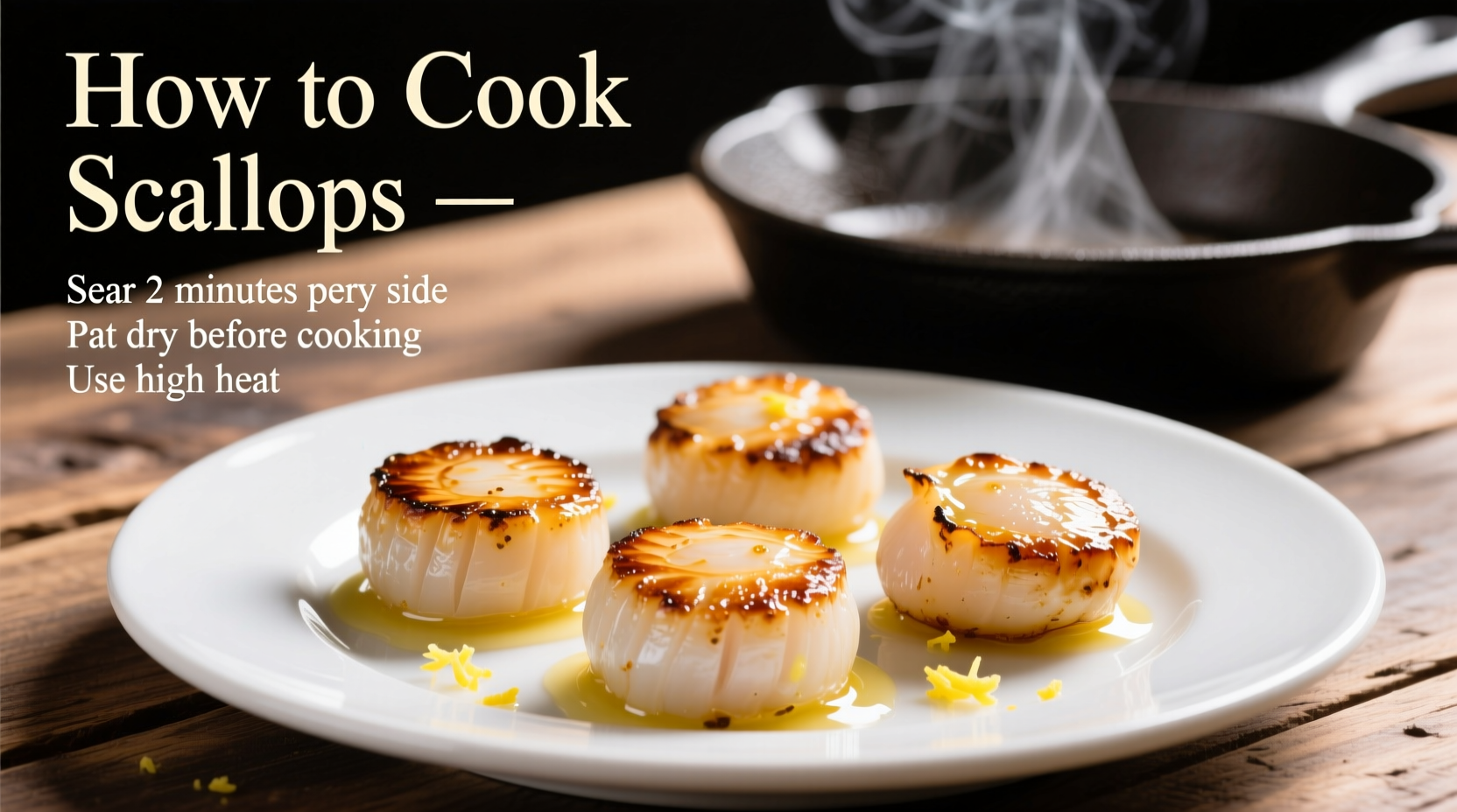 Perfect Pan-Seared Scallops: Simple 4-Minute Method