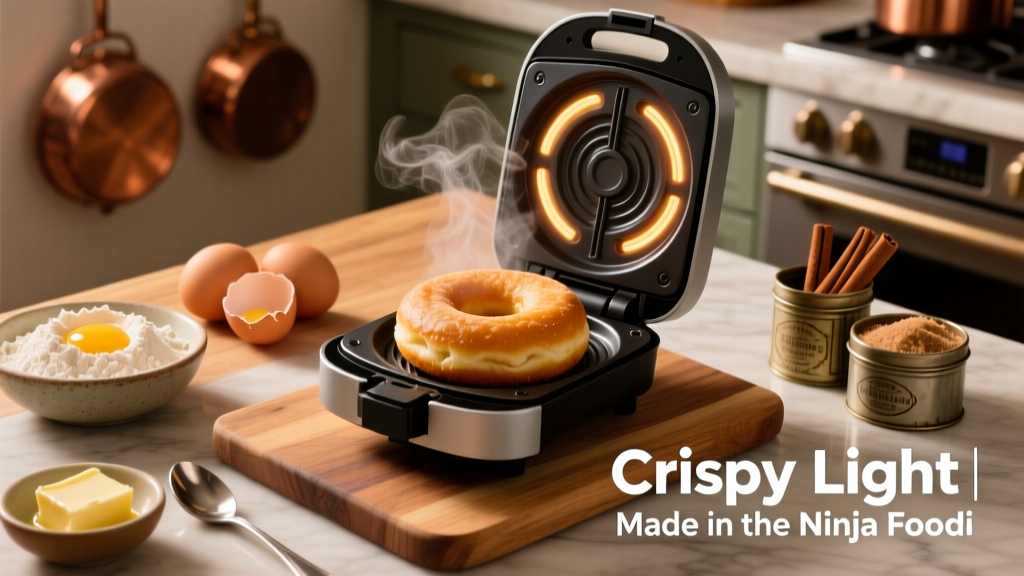 Best Ninja Foodi Doughnut Recipe (Crispy & Light!)