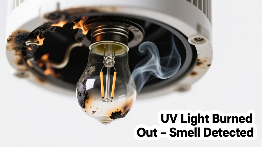HVAC UV Light Burned Out & Smells Bad: Quick Diagnosis