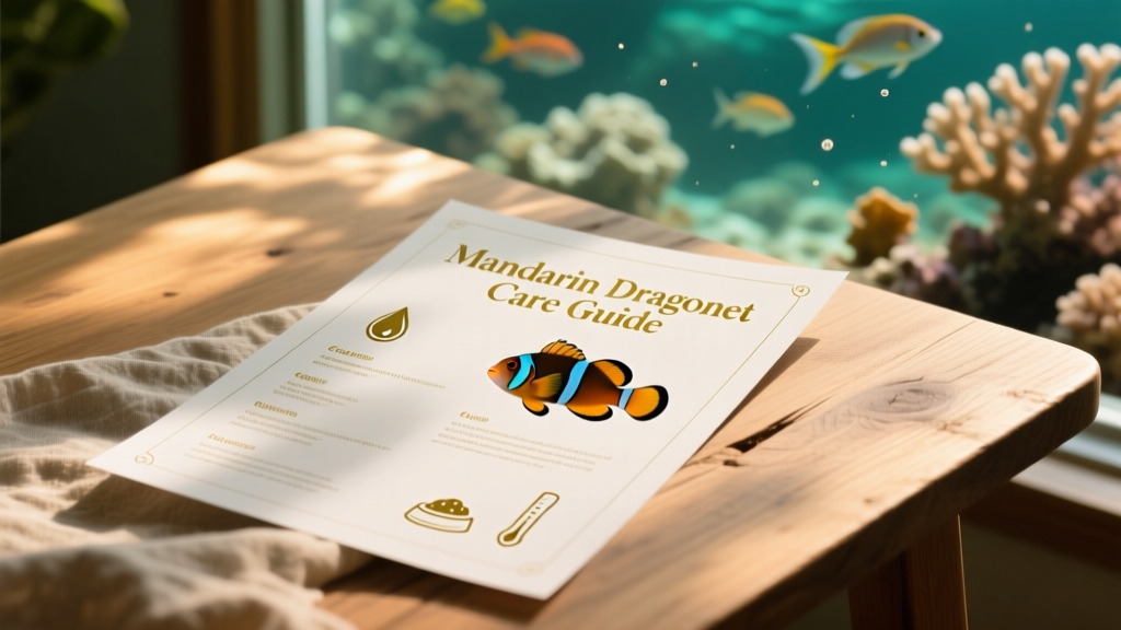 Mandarin Dragonet Care Sheet