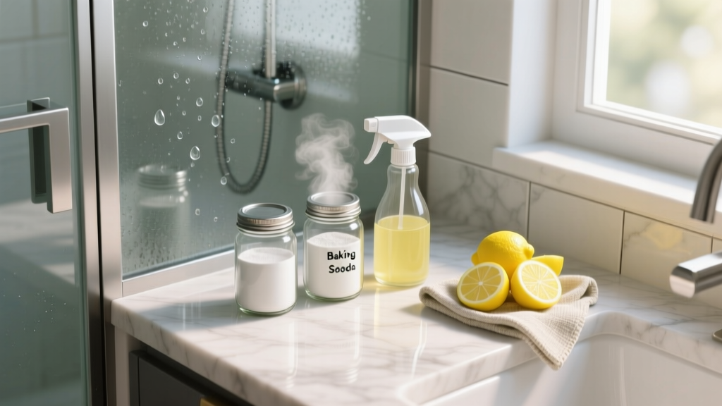 How to Clean Shower Door Without Commercial Products: Easy