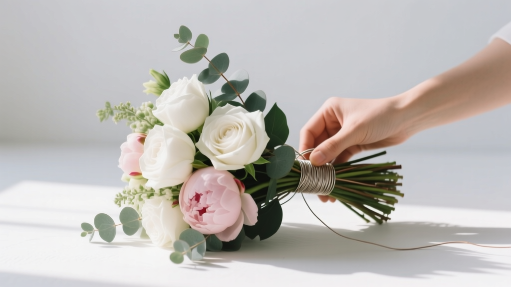 Wedding Bouquet Tying: 12-Minute No-Glue Method (2026)