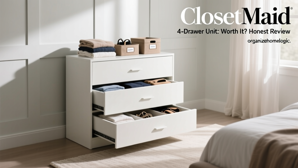 ClosetMaid 4-Drawer Unit: Worth It? Honest Review