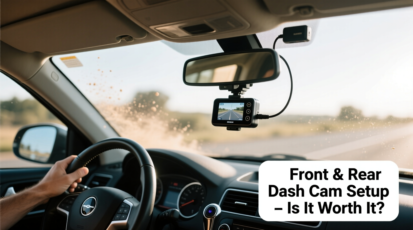 dash cam front and rear is it worth the installation hassle