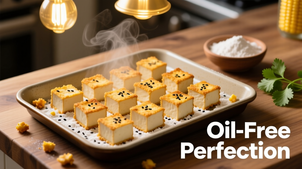 Air Fry Tofu with Cornstarch: Crispy, Oil-Free Perfection