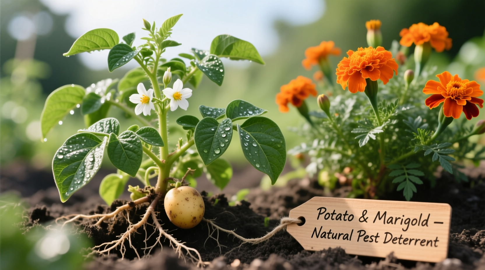 potato companion plant