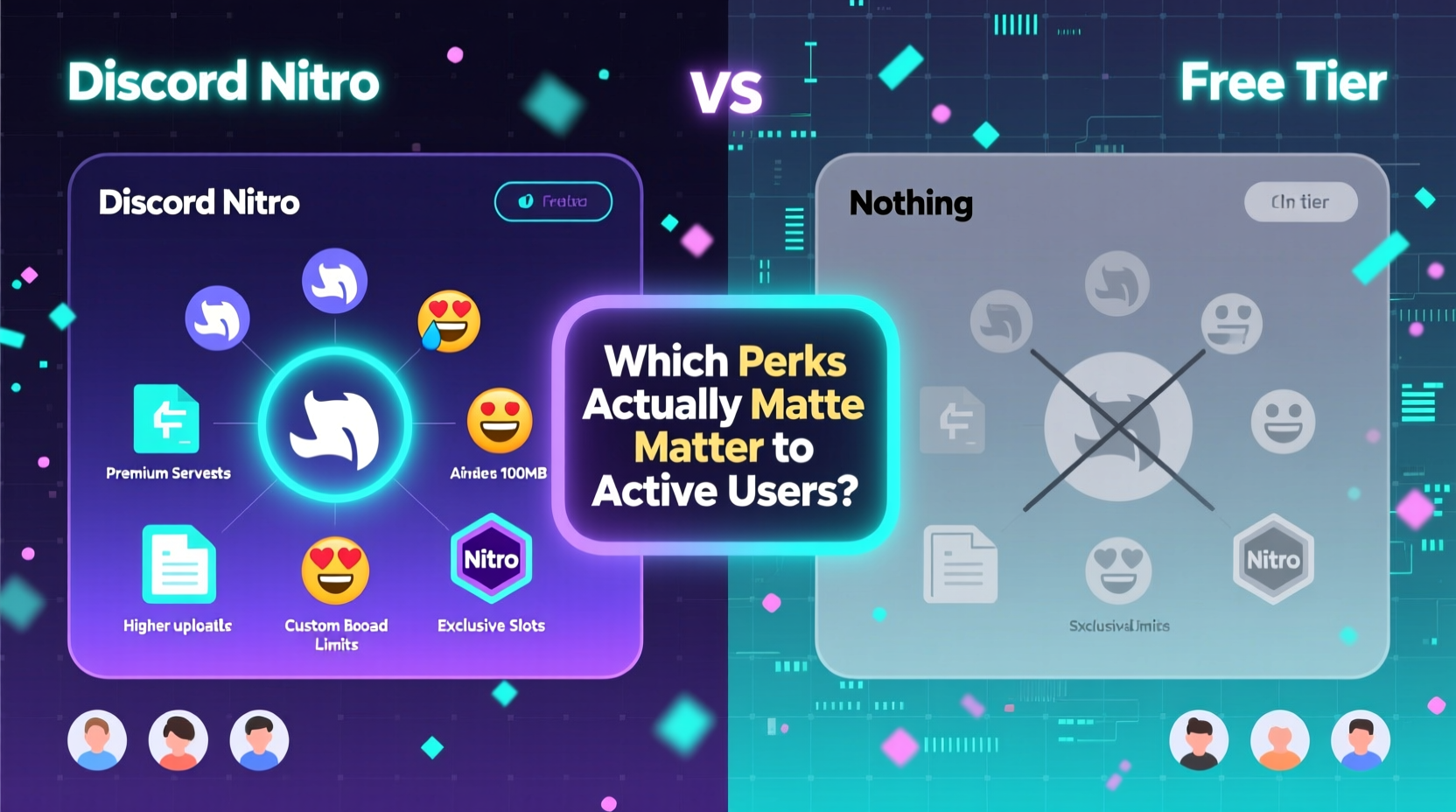 discord nitro vs nothing which perks actually matter to active users