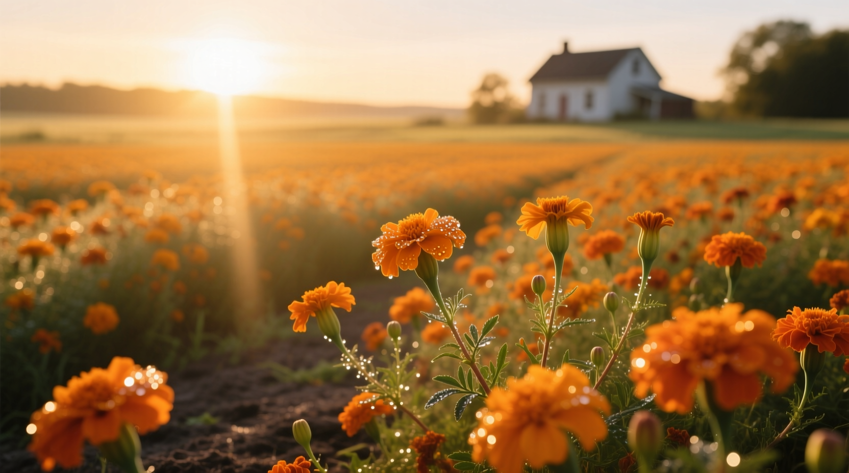 fleurs marigold