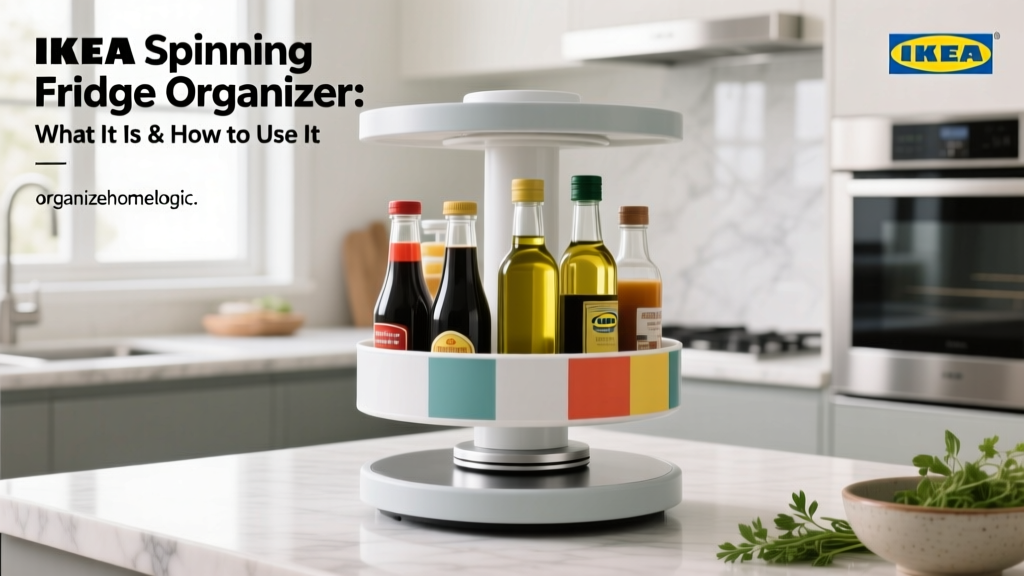IKEA Spinning Fridge Organizer: What It Is & How to Use It