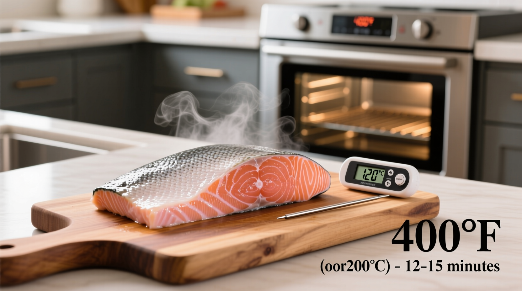 what oven temp to cook salmon