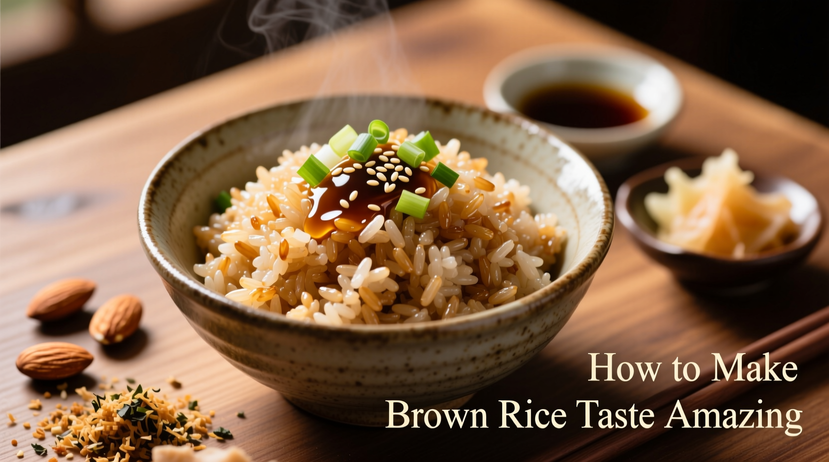 how to make brown rice taste good