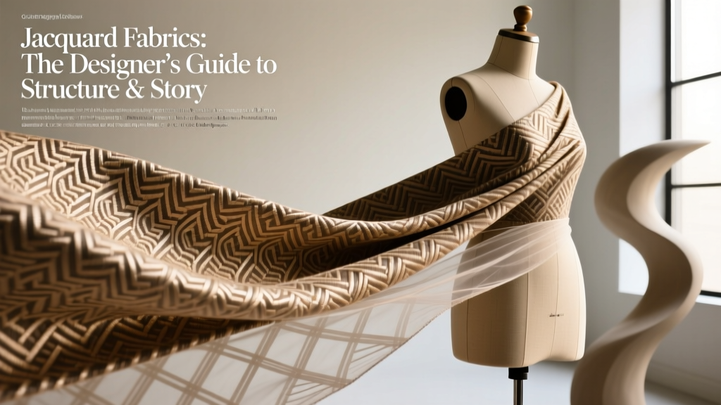Jacquard Fabrics: The Designer’s Guide to Structure & Story