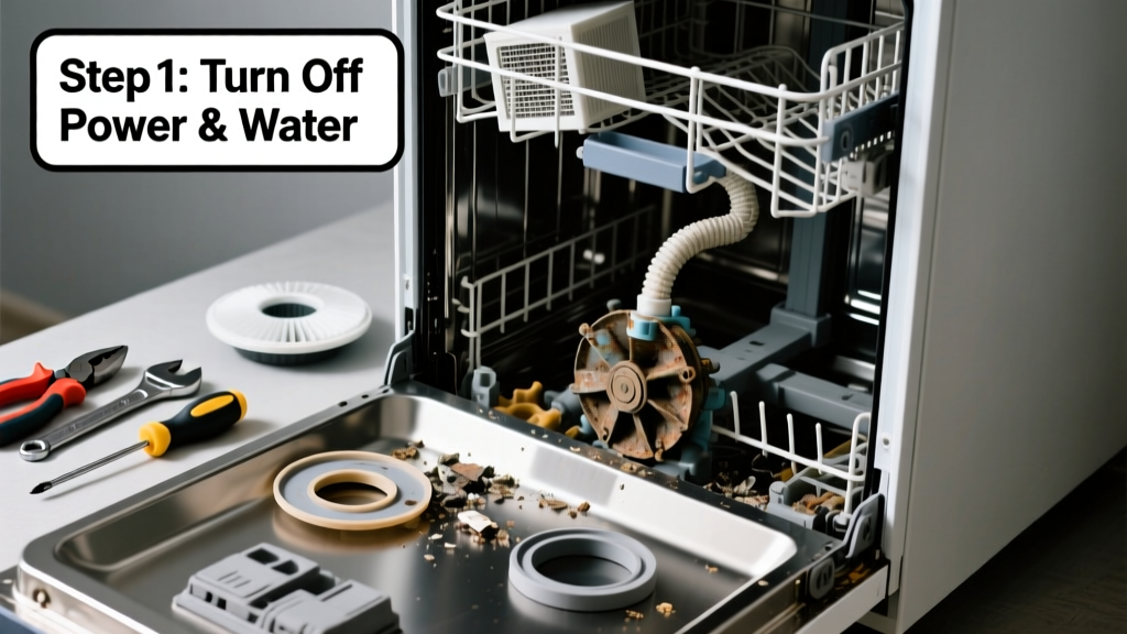 Fix a Smelly, Noisy Dishwasher: Step-by-Step Repair