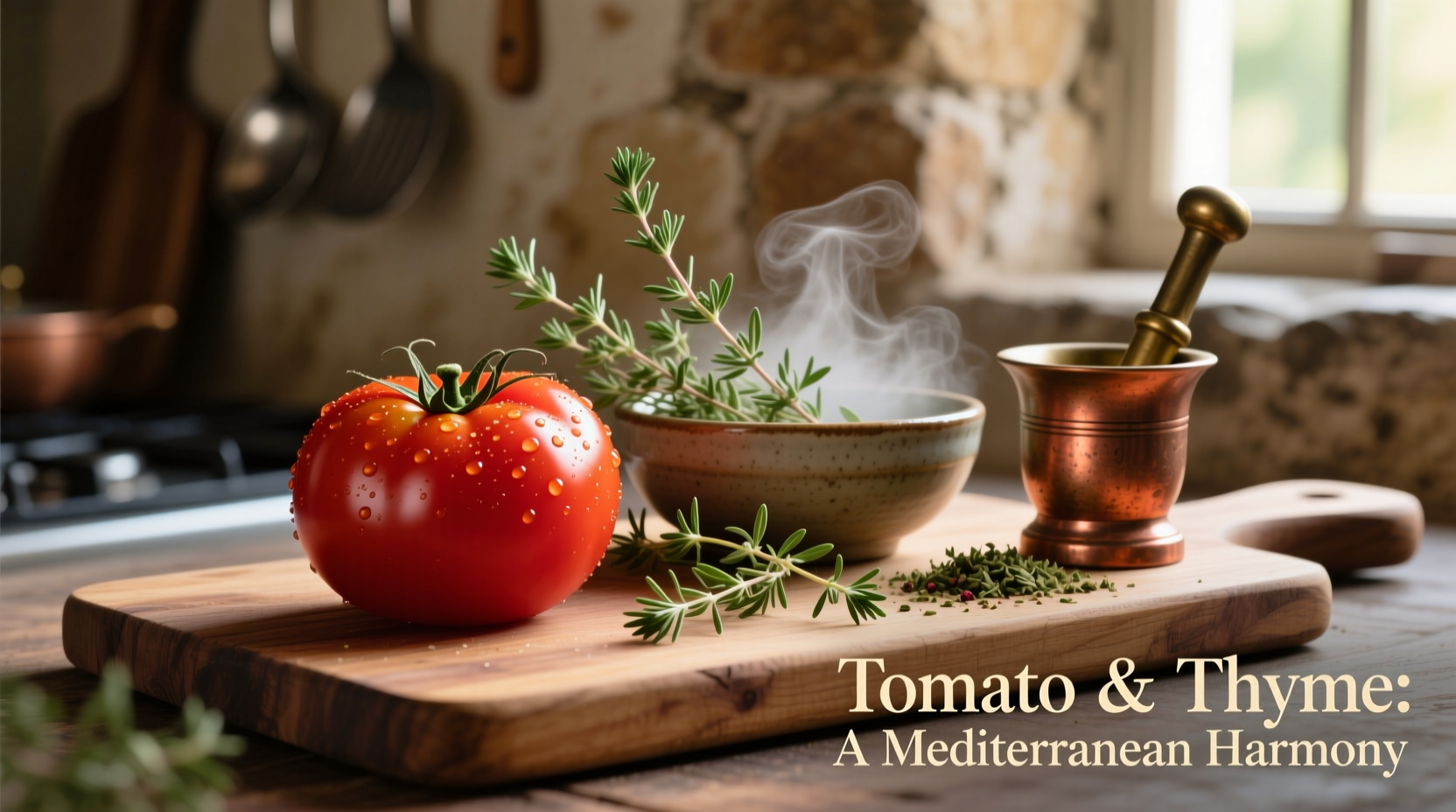 tomato and thyme flavor pairing ideas