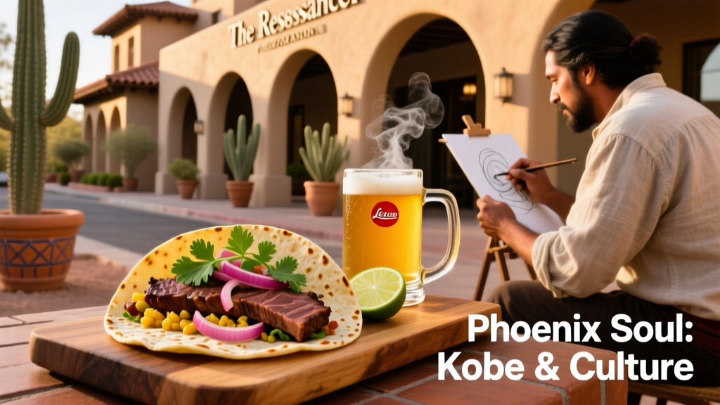 Kobe Beef Tacos at Renaissance Phoenix Downtown Hotel: A Culinary Collision of Tradition and Innovation