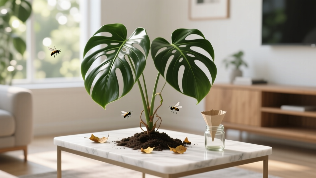 Fungus Gnats on Indoor Plants: Fix Leaf Drop Fast