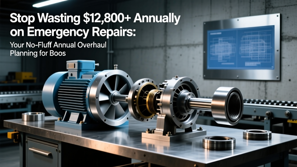 Booster Pump Annual Overhaul Planning Guide