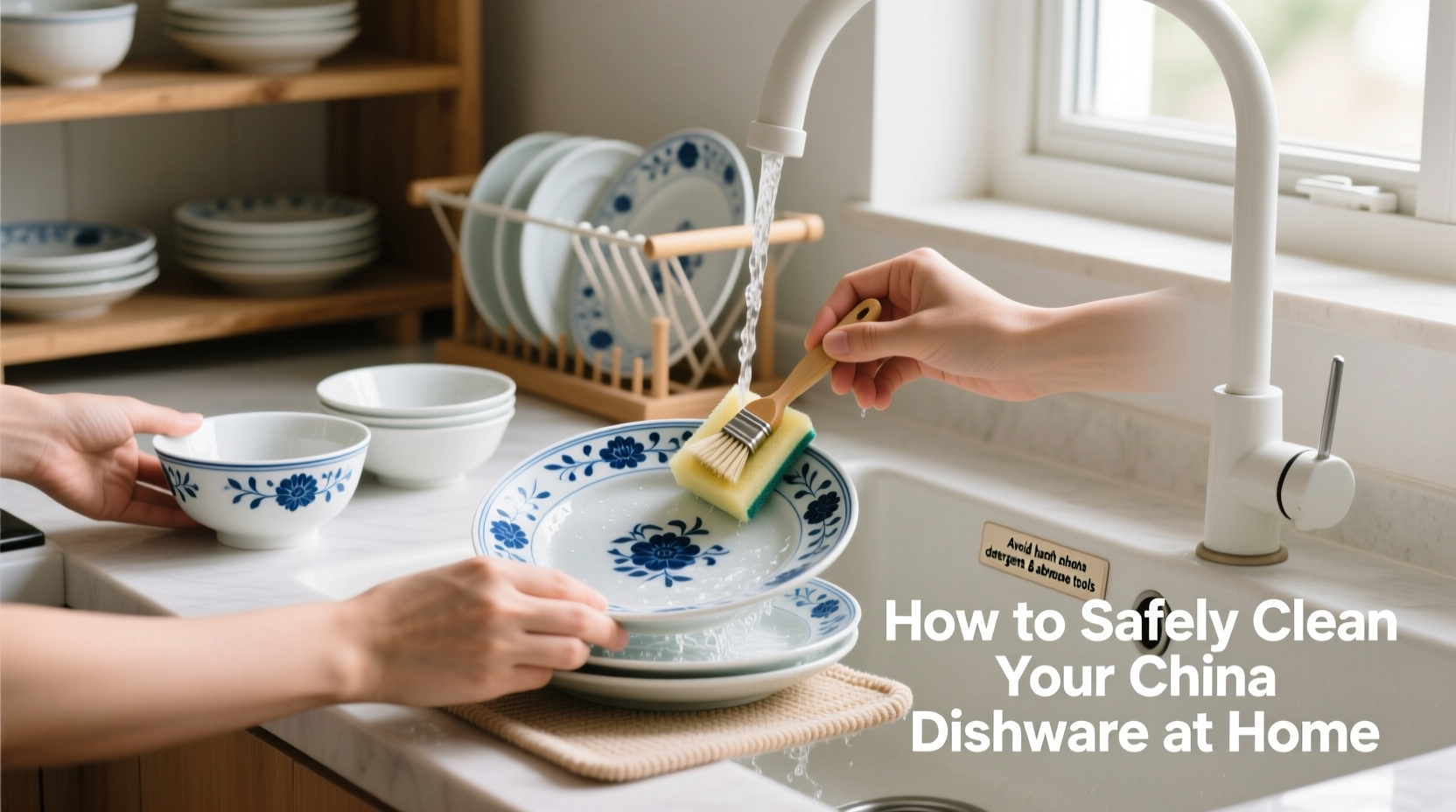 how should i clean my china