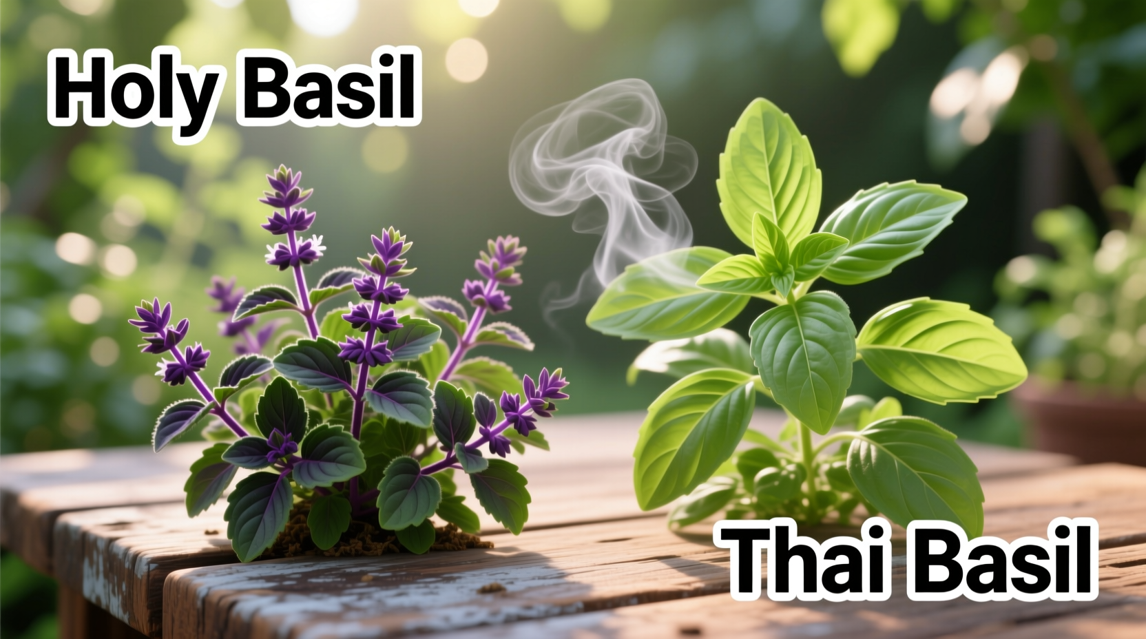 Holy Basil vs Thai: 5 Key Differences | TheHomeSprouts