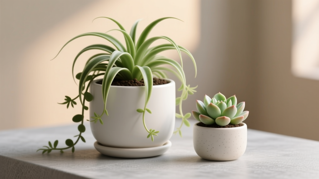 Low-Light Succulents & Spider Plants: Truth + Tips
