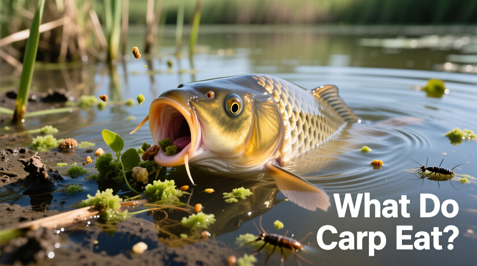 Carp Diet Explained: What Carp Eat in Wild & Captivity